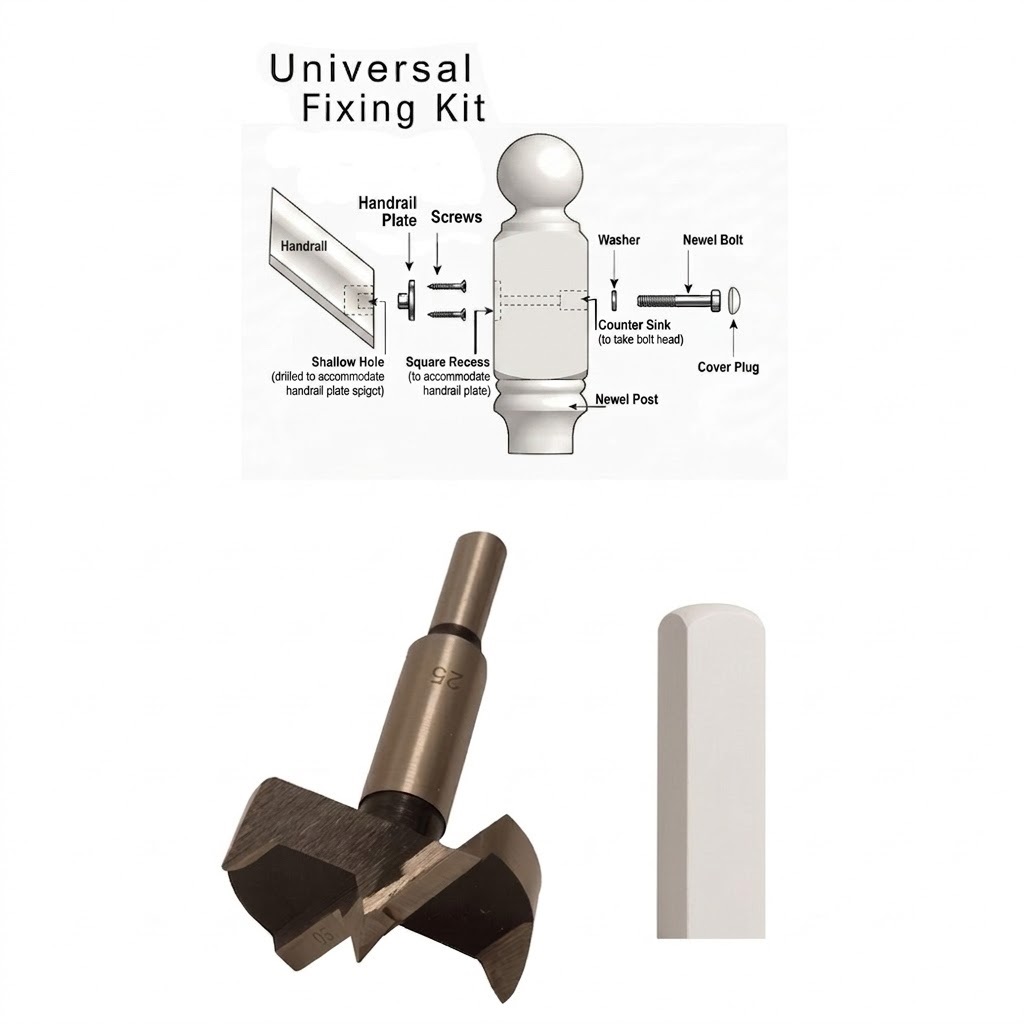 White Primed Fixtures & Accessories
